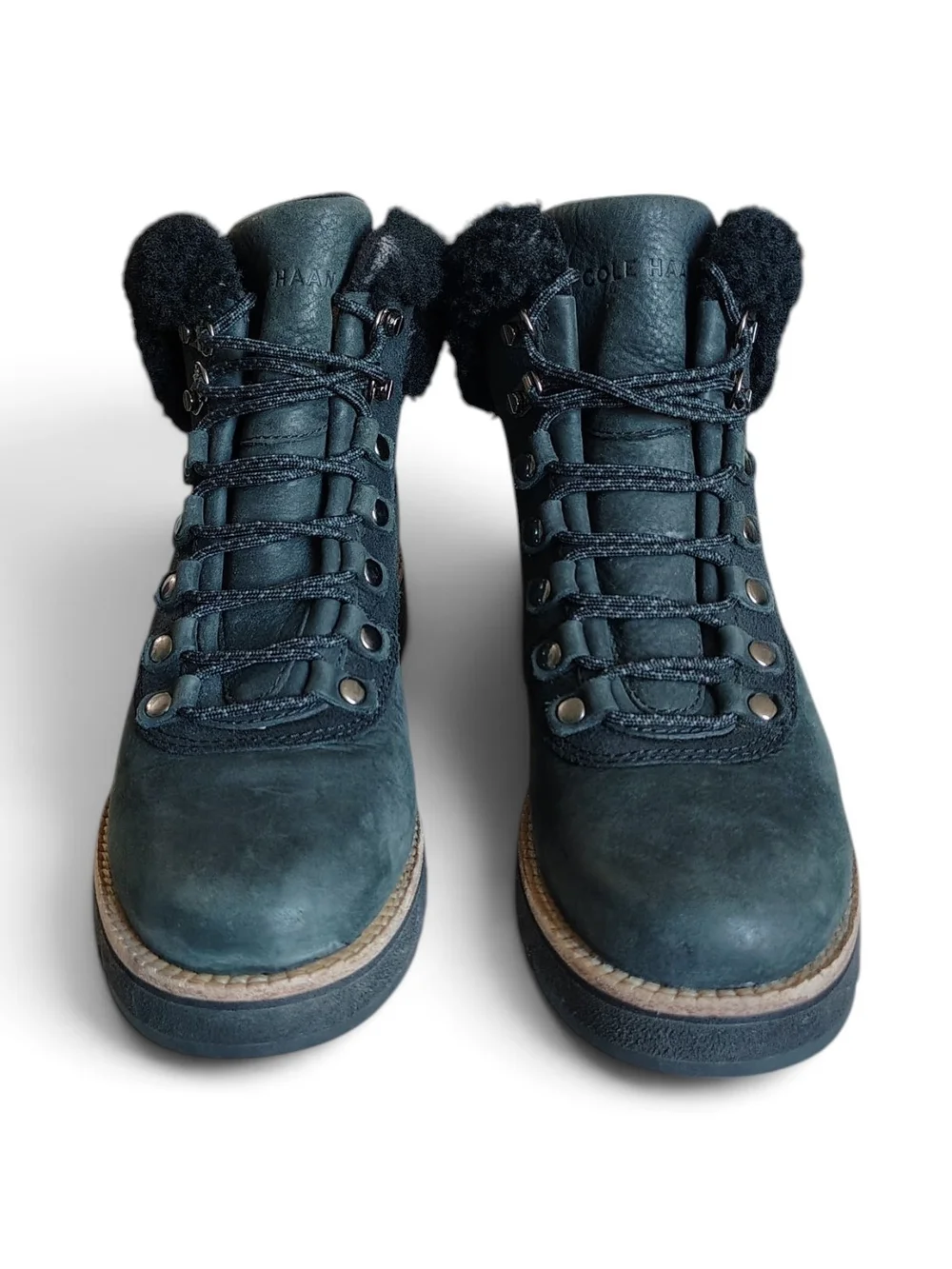 Cole Haan Women's Grandexplore Cozy Fleece Waterproof Hiker Boots Size 5B